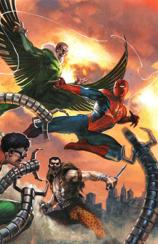 AMAZING SPIDER-MAN #54 1:50 DELLOTTO CONNECTING VIRGIN VARIANT