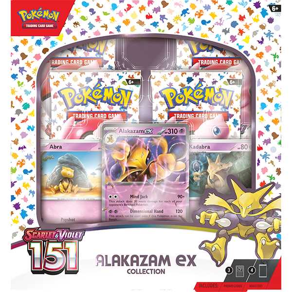 Pokemon TCG: Scarlet & Violet 3.5: 151 – Alakazam ex Collection