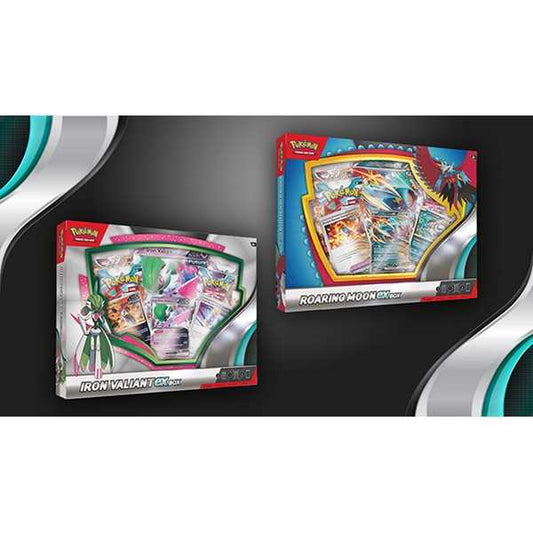 Pokémon TCG: Roaring Moon/Iron Valiant ex Box