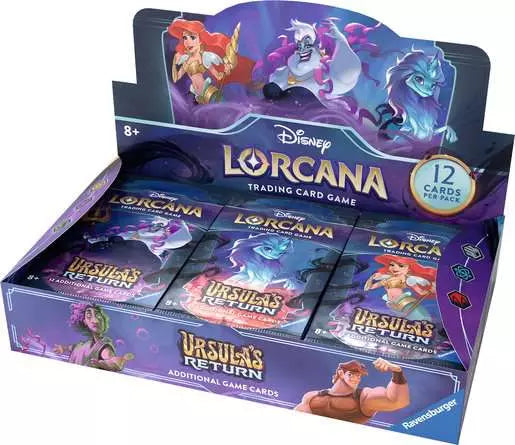 DISNEY LORCANA SET 4 - URSULA'S RETURN  - INDIVIDUAL BOOSTER PACK