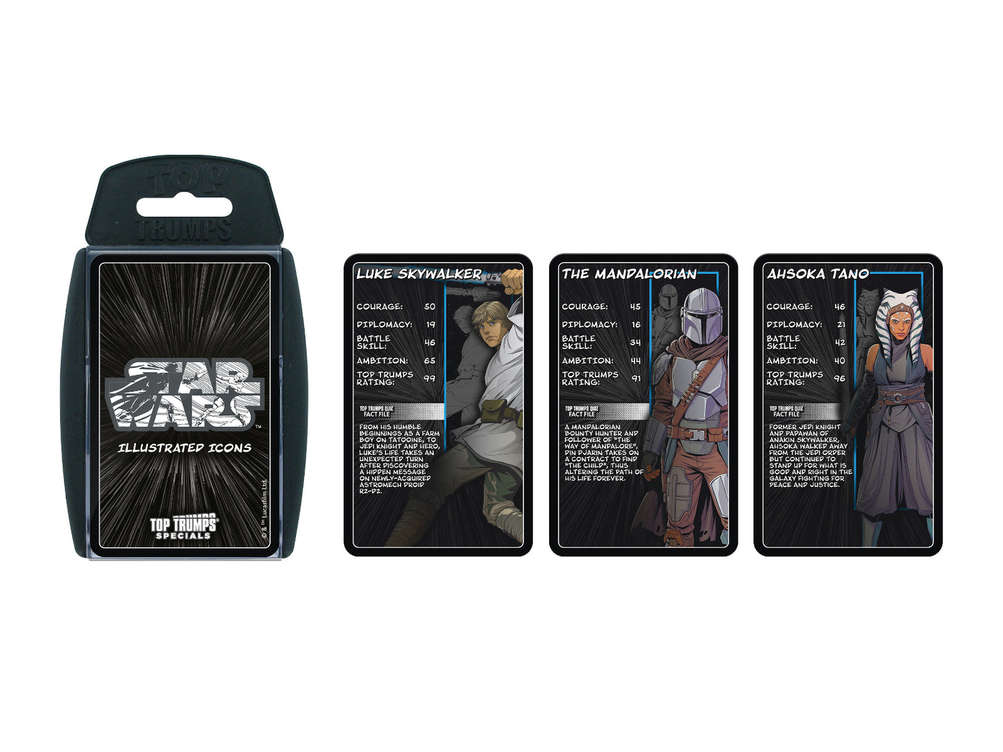 STAR WARS ILLUSTRATED ICONS TOP TRUMPS SPECIALS
