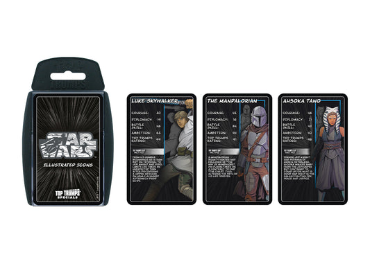 STAR WARS ILLUSTRATED ICONS TOP TRUMPS SPECIALS