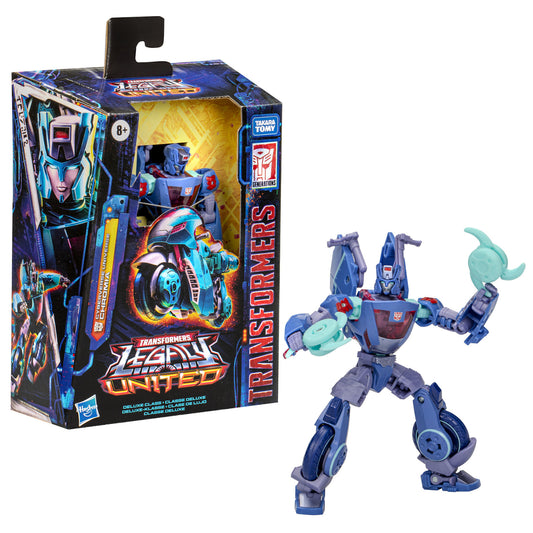 TRANSFORMERS LEGACY UNITED DELUXE CYB CHROMIA ACTION FIGURE