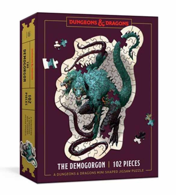 D&D MINI SHAPED JIGSAW PUZZLE: THE DEMOGORGON