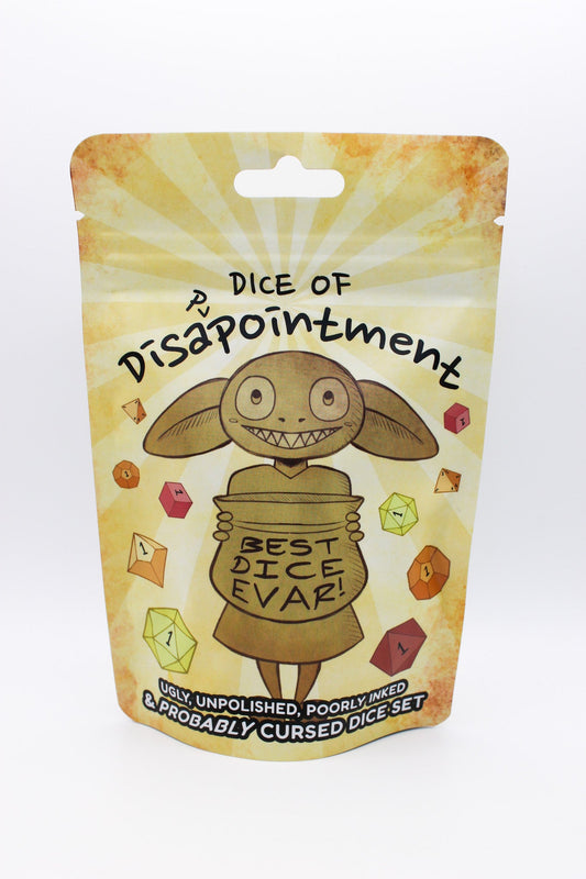 DICE OF DISAPPOINTMENT - MYSTERY DICE BAG
