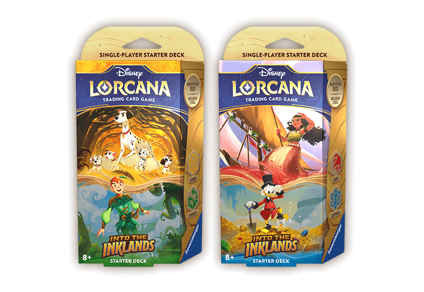 Lorcana Starter Deck Set 3 INTO THE INKLANDS - AMBER & EMERALD