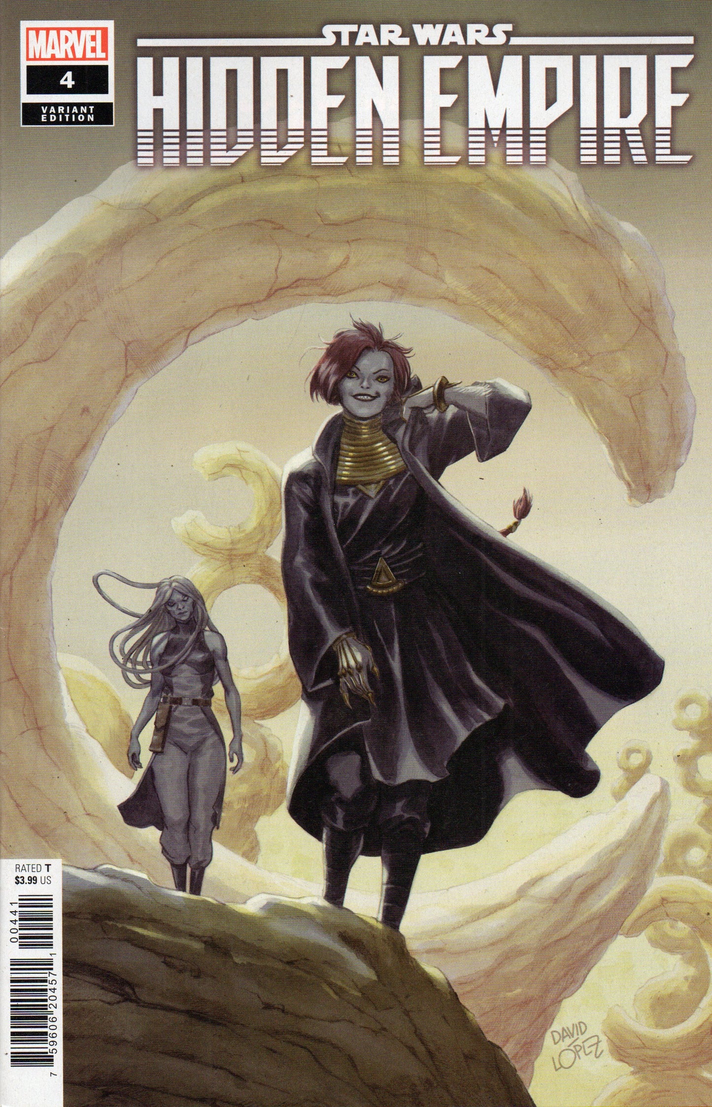 STAR WARS HIDDEN EMPIRE #4 (OF 5) 1:25 LOPEZ VARIANT