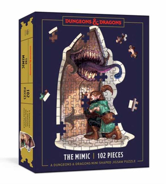 D&D MINI SHAPED JIGSAW PUZZLE: THE MIMIC