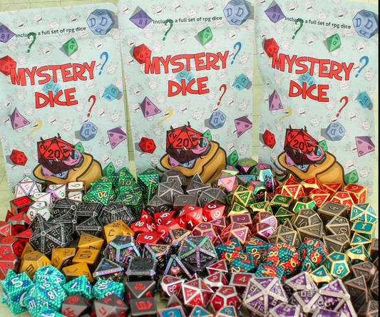 MYSTERY BAG METAL DICE (FULL POLYHEDRAL SET)