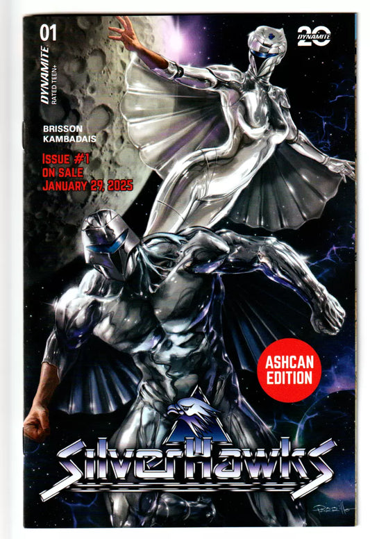 SILVERHAWKS # 1 ASHCAN EDITION Dynamite Comic (2025)