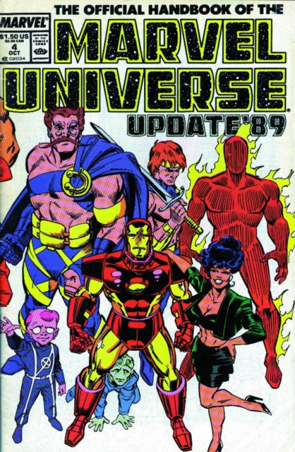 MARVEL ESSENTIALS: OFFICIAL UPDATE OF THE MARVEL UNIVERSE 1989 VOL 1