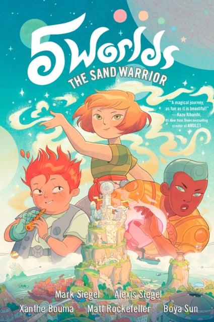 5 WORLDS BOOK 1: THE SAND WARRIOR (AGE 8+)