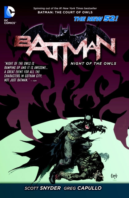 BATMAN NIGHT OF THE OWLS TP (N52)
