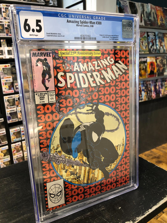 CGC 6.5 AMAZING SPIDER-MAN #300 (FIRST APPEARANCE OF VENOM)