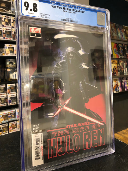 CGC 9.8 STAR WARS: THE RISE OF KYLO REN #1