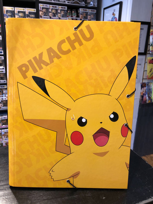 Pokemon Pikachu A4 Binder (3 Flaps)