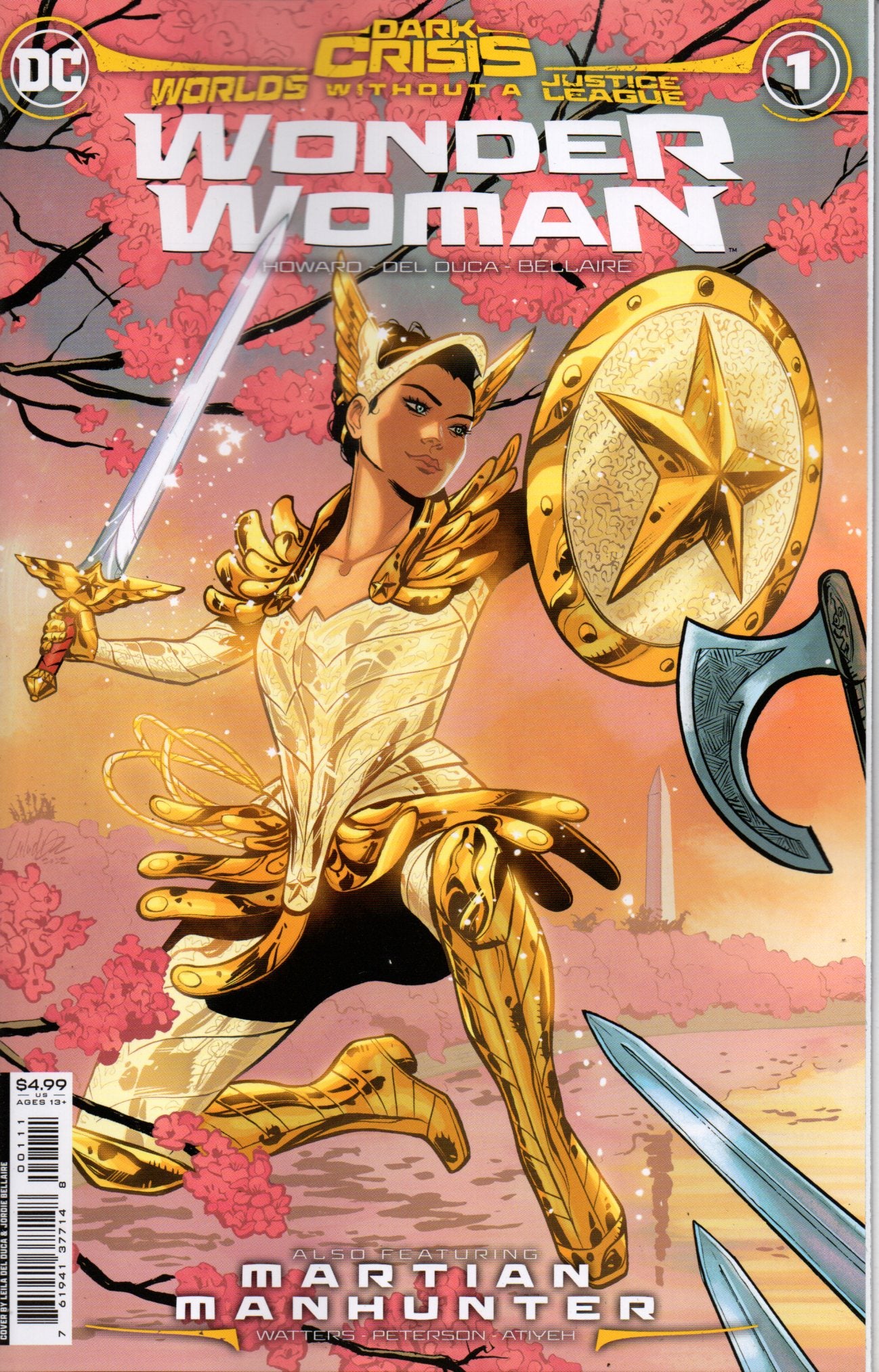 DARK CRISIS WORLDS WITHOUT JL WONDER WOMAN #1 CVR A
