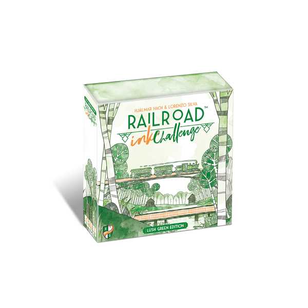 RAILROAD INK CHALLENGE- LUSH GREEN EDITION