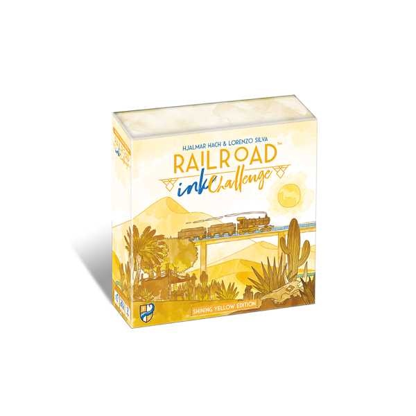 RAILROAD INK CHALLENGE- SHINING YELLOW EDITION