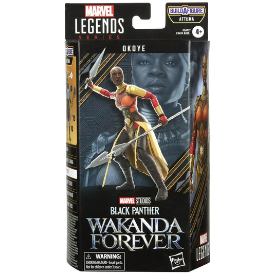 MARVEL LEGENDS 6IN OKOYE ACTION FIGURE (BAF - ATTUMA)