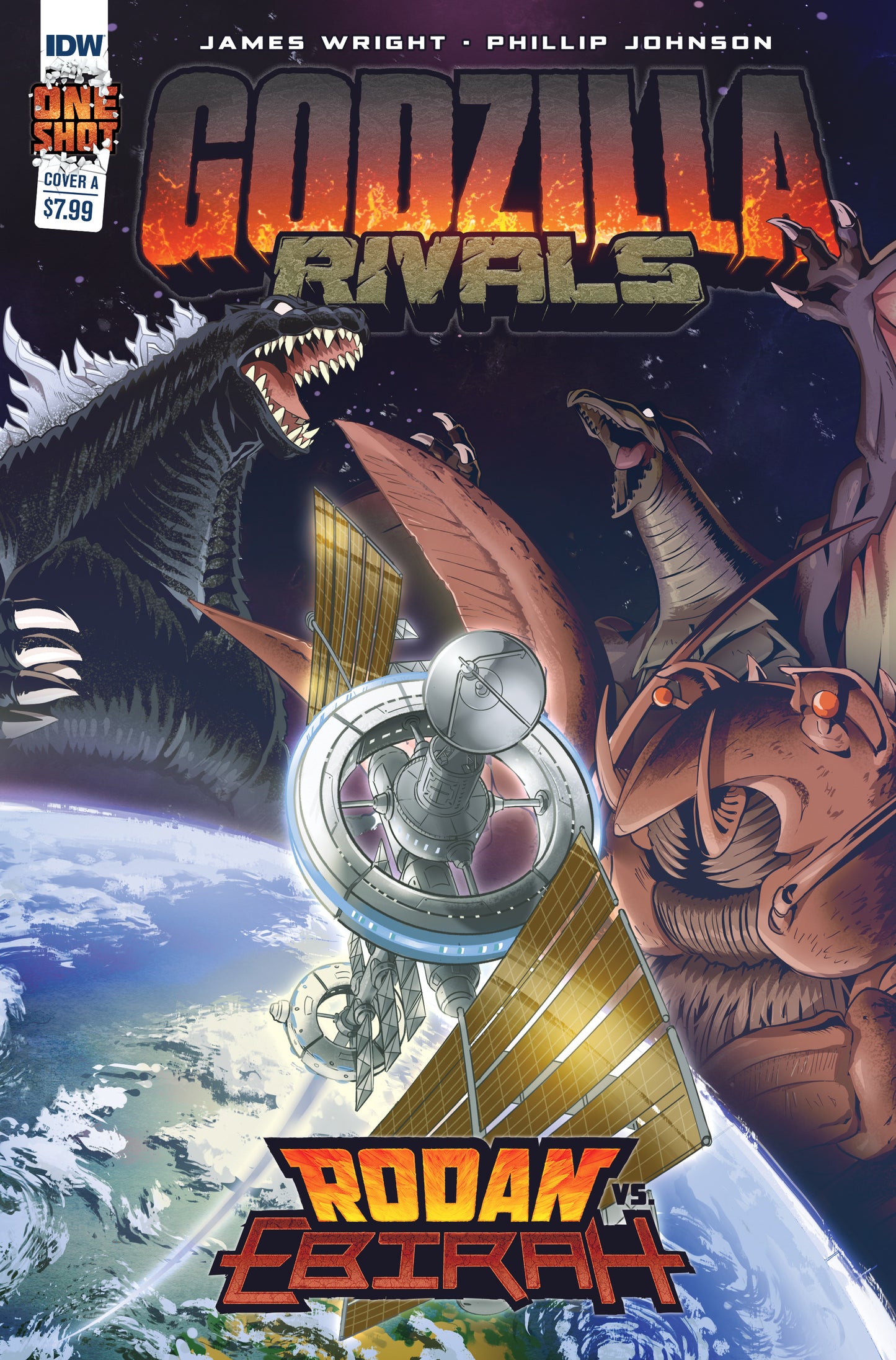 GODZILLA RIVALS RODAN VS EBIRAH CVR A JOHNSON