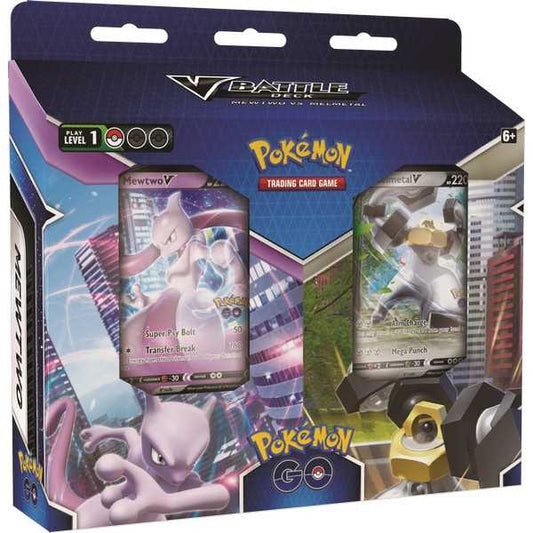 Pokemon TCG: Pokemon Go Vbattle Deck Bundle Mewtwo Vs Melmetal
