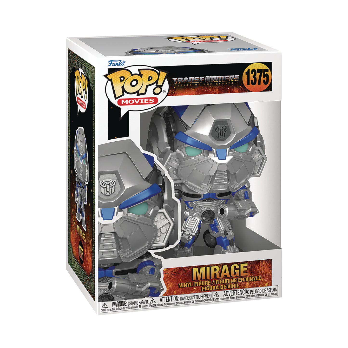 POP MOVIES TRANSFORMERS MIRAGE VIN FIG