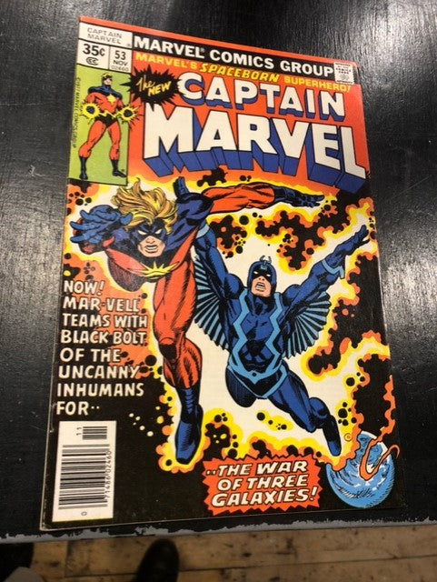 CAPTAIN MARVEL #53 - VERY FINE