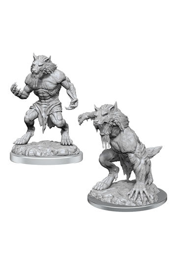 Critical Role Unpainted Miniatures Fey Werewolves