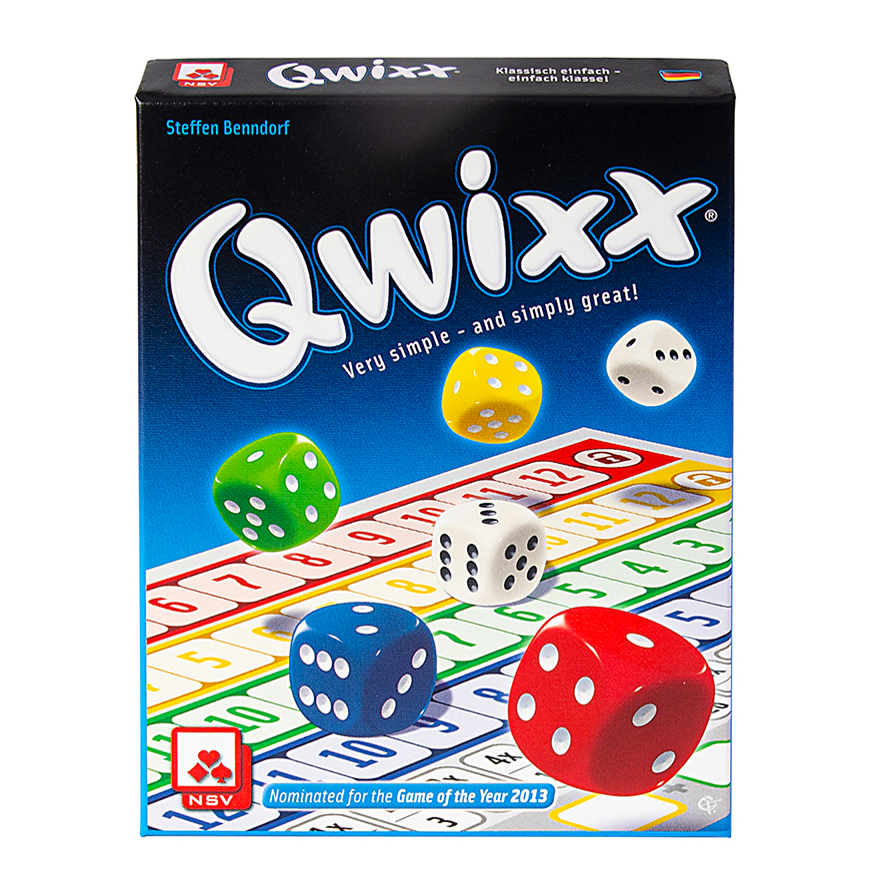 QWIXX DICE GAME
