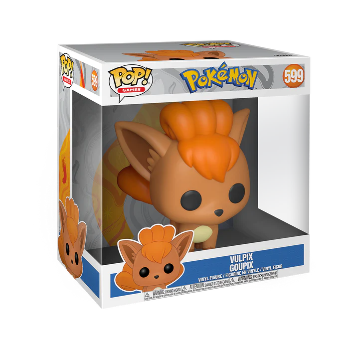 POP GAMES POKEMON VULPIX 10IN VIN FIG